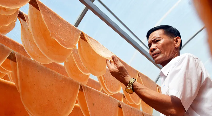 B&aacute;nh phồng t&ocirc;m Năm Căn, đặc sản đậm đ&agrave; hương vị biển 5