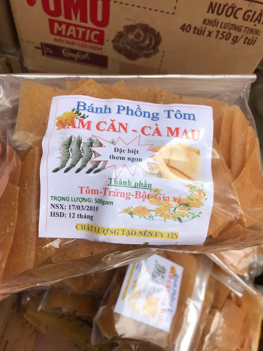 B&aacute;nh phồng t&ocirc;m Năm Căn, đặc sản đậm đ&agrave; hương vị biển 10
