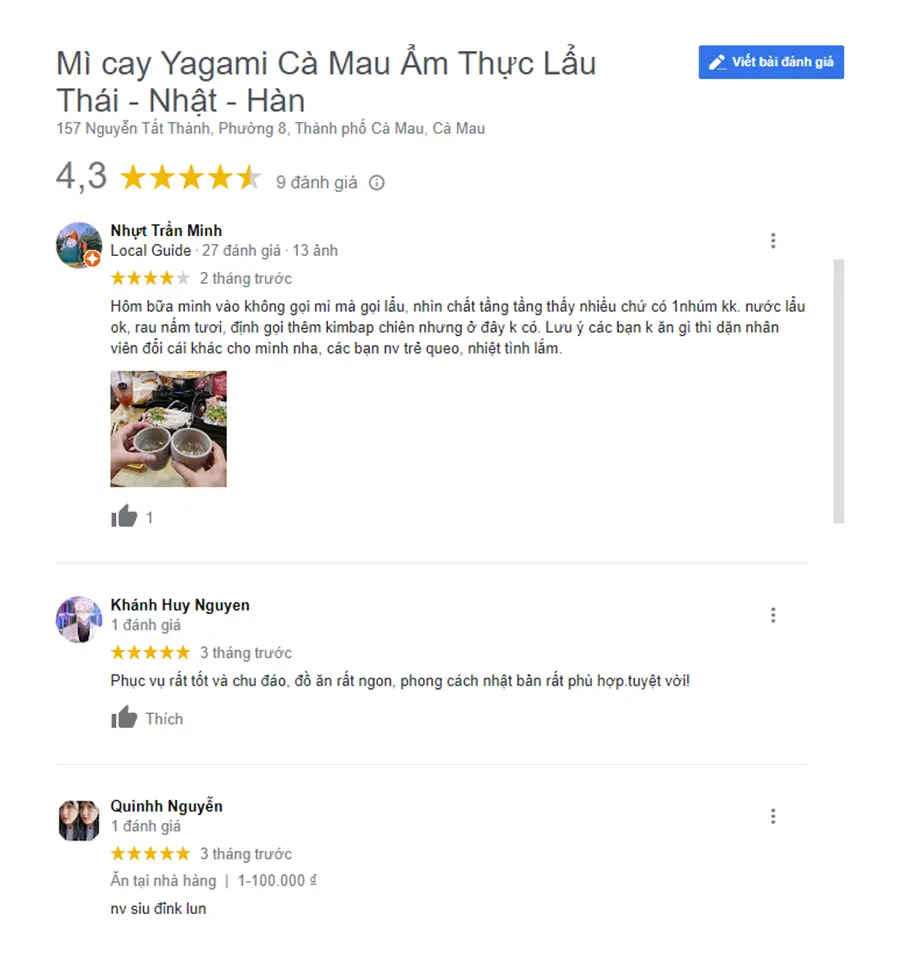 Gh&eacute; qu&aacute;n M&igrave; cay Yagami C&agrave; Mau thưởng thức ẩm thực đa quốc gia 10