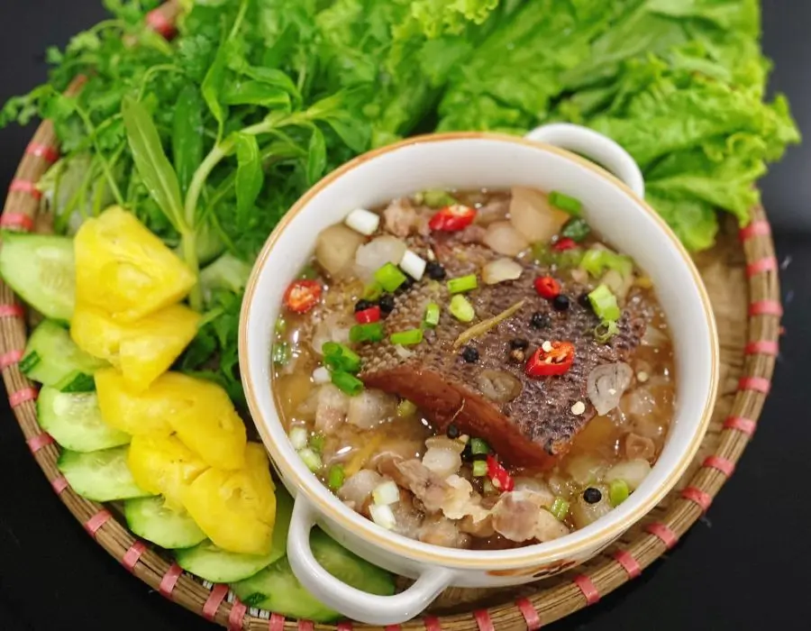 M&ecirc; đắm Mắm c&aacute; l&oacute;c Thới B&igrave;nh với hương vị nồng n&agrave;n, quyến rũ 5