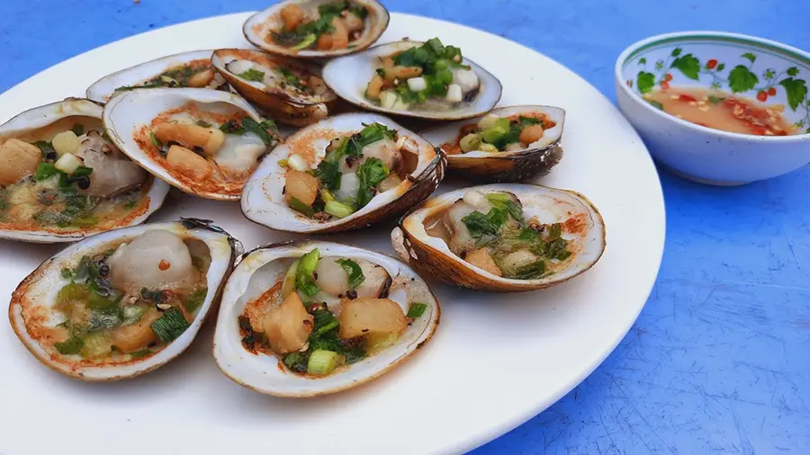 Vọp nướng mỡ h&agrave;nh C&agrave; Mau thơm ngon, đậm đ&agrave; hương vị miền đất Mũi 4