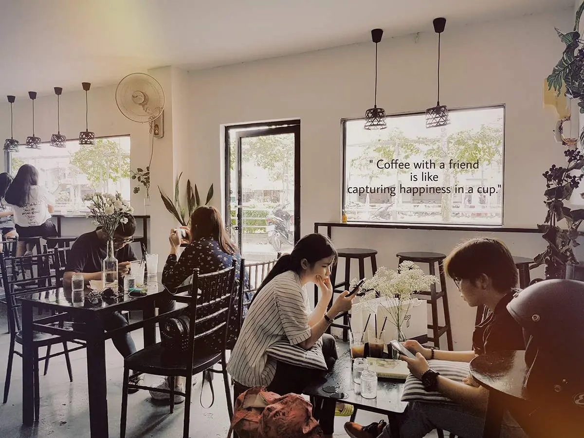 36 Coffee Studio v&agrave; kh&ocirc;ng gian tinh tế của sắc m&agrave;u tương phản 3