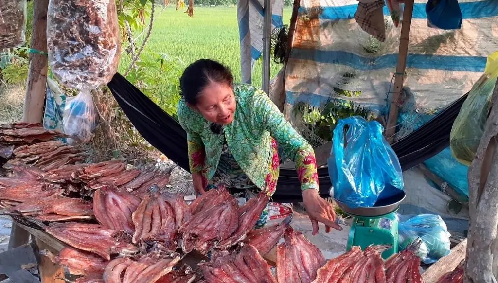 C&ograve;n g&igrave; bằng nh&acirc;m nhi m&oacute;n ngon đặc sản Kh&ocirc; c&aacute; l&oacute;c Cần Thơ 4