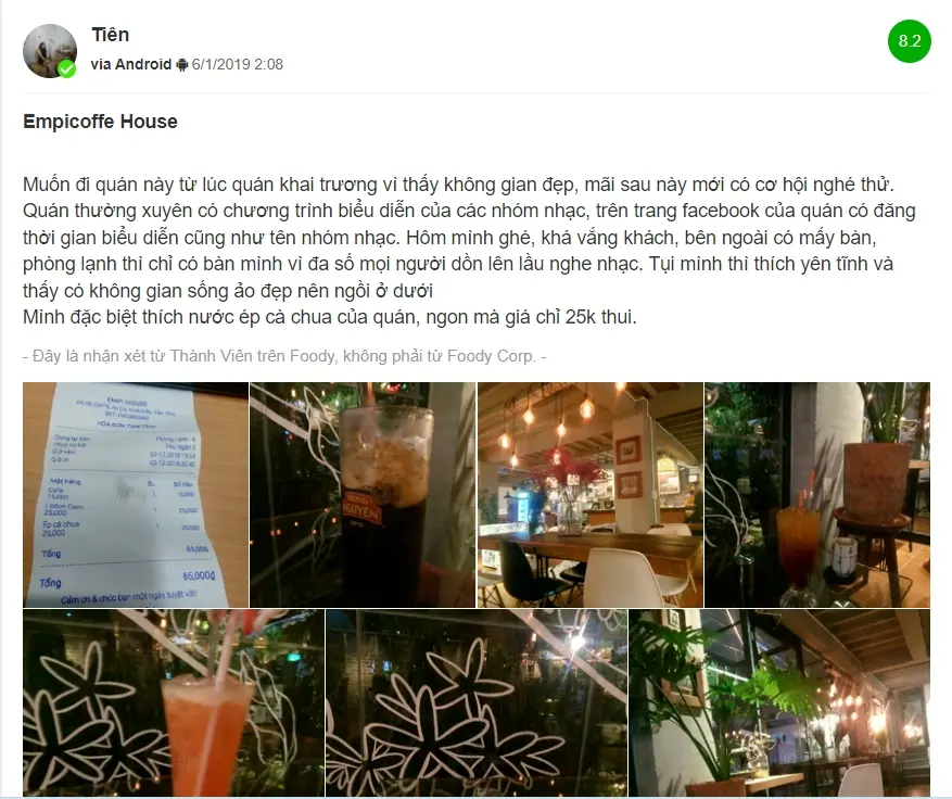 Cuối tuần chill cùng âm nhạc tại EMPI Coffee House Cần Thơ 15