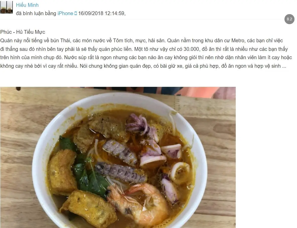 H&eacute; lộ qu&aacute;n Hủ tiếu mực Ph&uacute;c ăn l&agrave; ghiền ở Cần Thơ 12