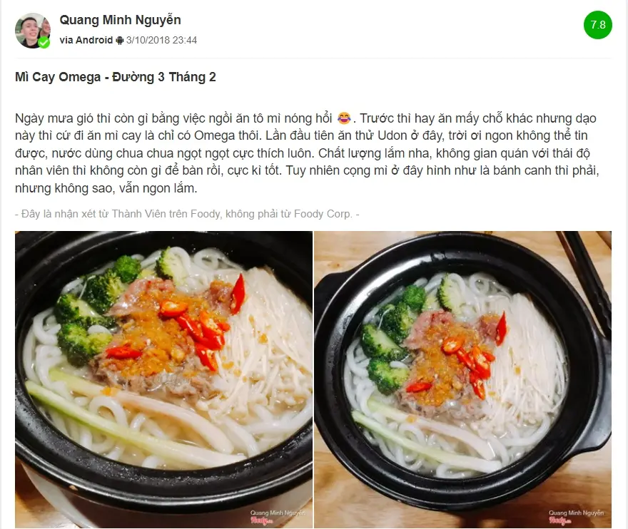 Săn l&ugrave;ng chuỗi M&igrave; cay Omega Cần Thơ khuynh đảo giới trẻ 15