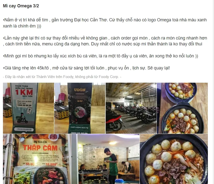 Săn l&ugrave;ng chuỗi M&igrave; cay Omega Cần Thơ khuynh đảo giới trẻ 16