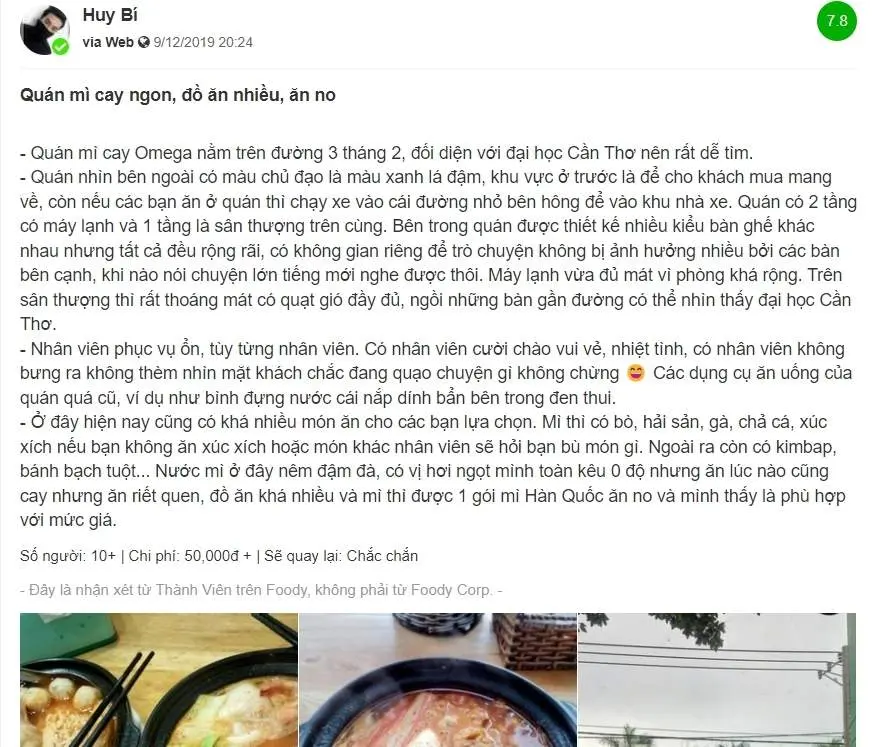 Săn l&ugrave;ng chuỗi M&igrave; cay Omega Cần Thơ khuynh đảo giới trẻ 14