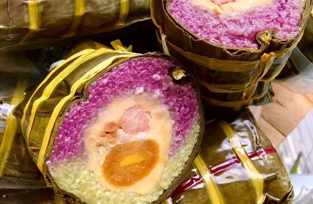 Top địa chỉ mua b&aacute;nh t&eacute;t l&aacute; cẩm Cần Thơ ngon b&aacute; ch&aacute;y 3