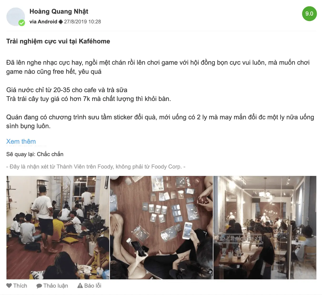 Tr&agrave;n đầy năng lượng với kh&ocirc;ng gian đặc sắc, ấn tượng tại Kaf&eacute; Home 21