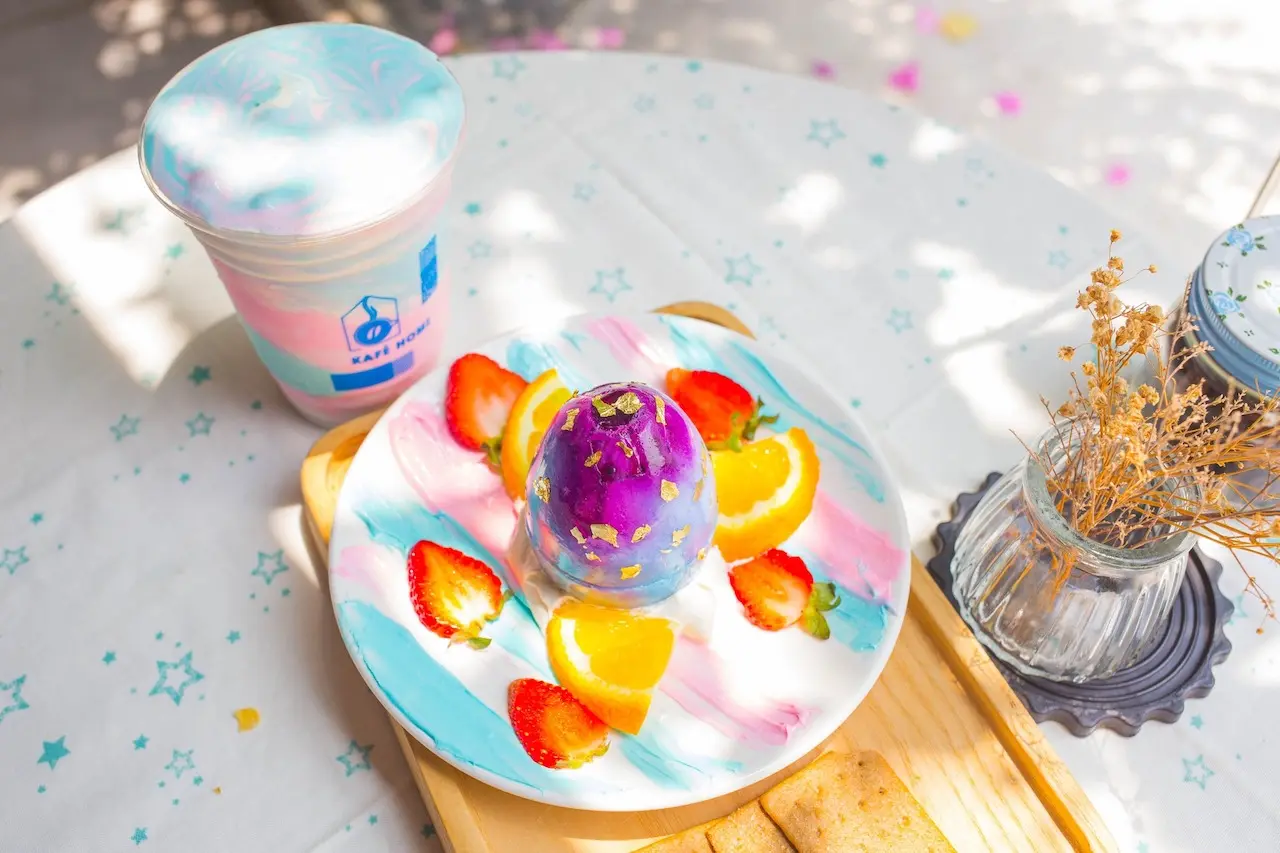 Tr&agrave;n đầy năng lượng với kh&ocirc;ng gian đặc sắc, ấn tượng tại Kaf&eacute; Home 12