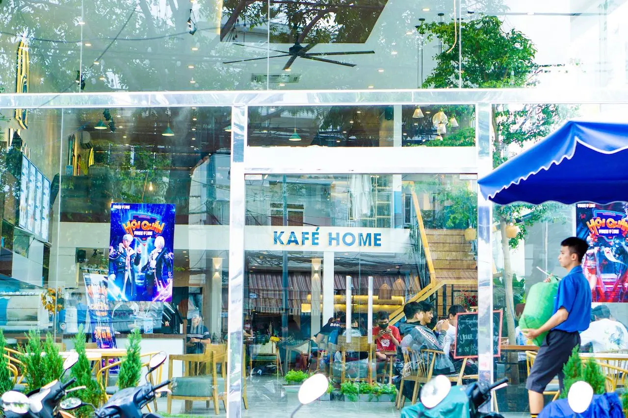 Tr&agrave;n đầy năng lượng với kh&ocirc;ng gian đặc sắc, ấn tượng tại Kaf&eacute; Home 4