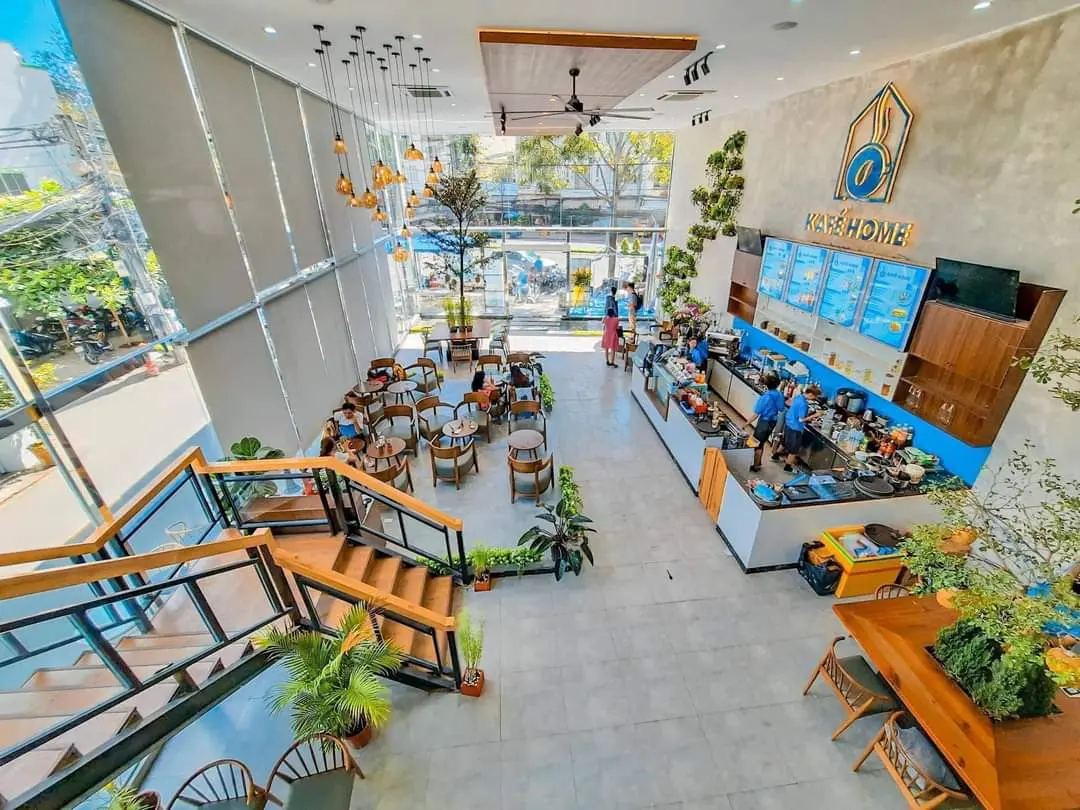 Tr&agrave;n đầy năng lượng với kh&ocirc;ng gian đặc sắc, ấn tượng tại Kaf&eacute; Home 16