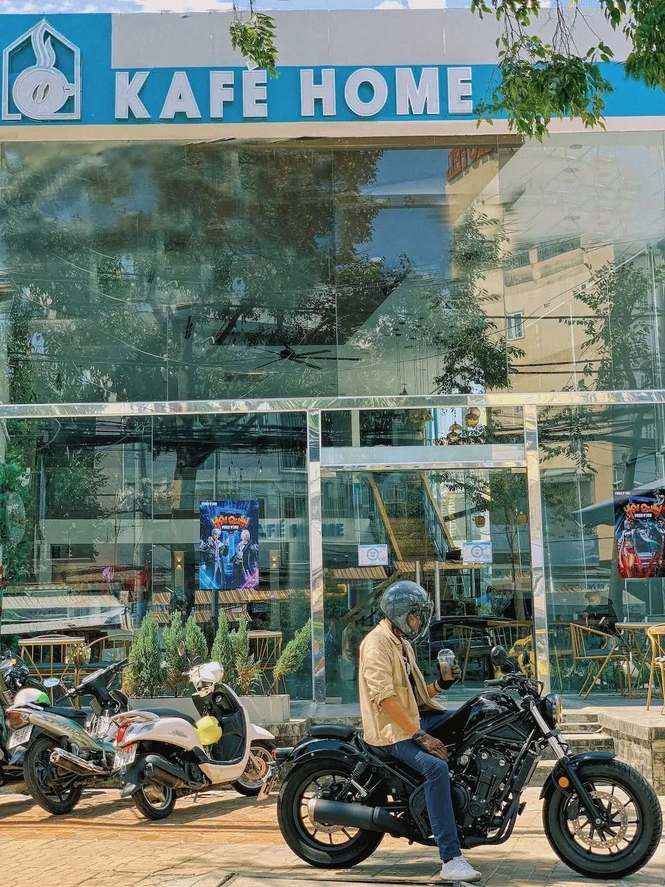 Tr&agrave;n đầy năng lượng với kh&ocirc;ng gian đặc sắc, ấn tượng tại Kaf&eacute; Home 2