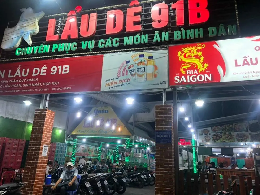 Khám phá menu đa dạng tại quán Lẩu dê 91B Cần Thơ