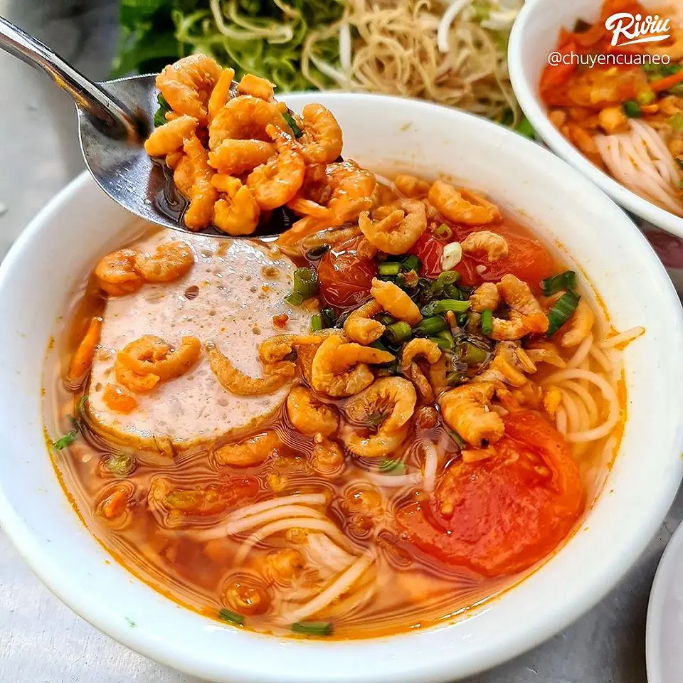 Thổn thức hoài hương vị Bún tôm khô Cái Răng