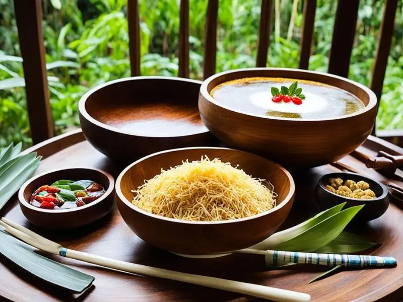 Ambuyat: Món ăn dẻo quánh lạ miệng mang đậm hương vị Brunei 4