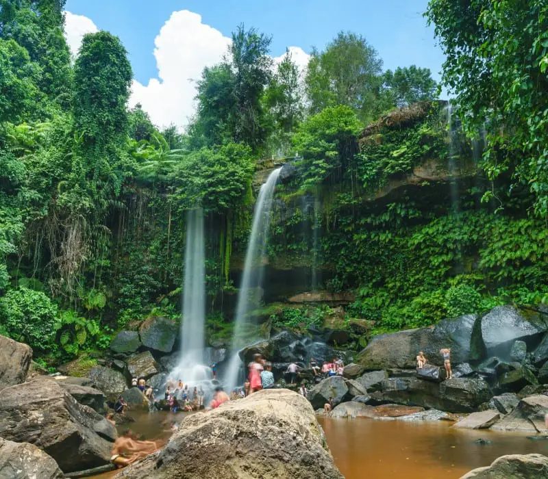 Băng rừng khám phá Phnom Kulen, khu vườn văn hóa tại Siem Riep