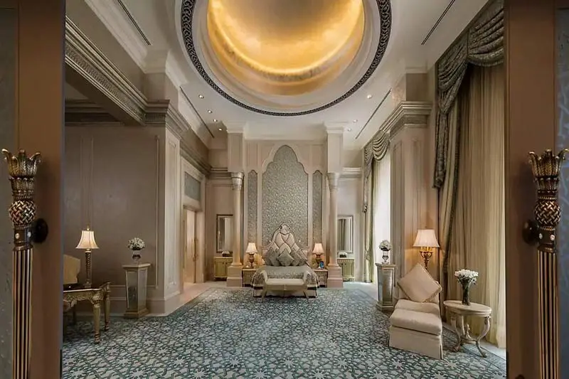 Emirates Palace, kh&aacute;ch sạn d&aacute;t v&agrave;ng 7 sao xa hoa bậc nhất Abu Dhabi 9