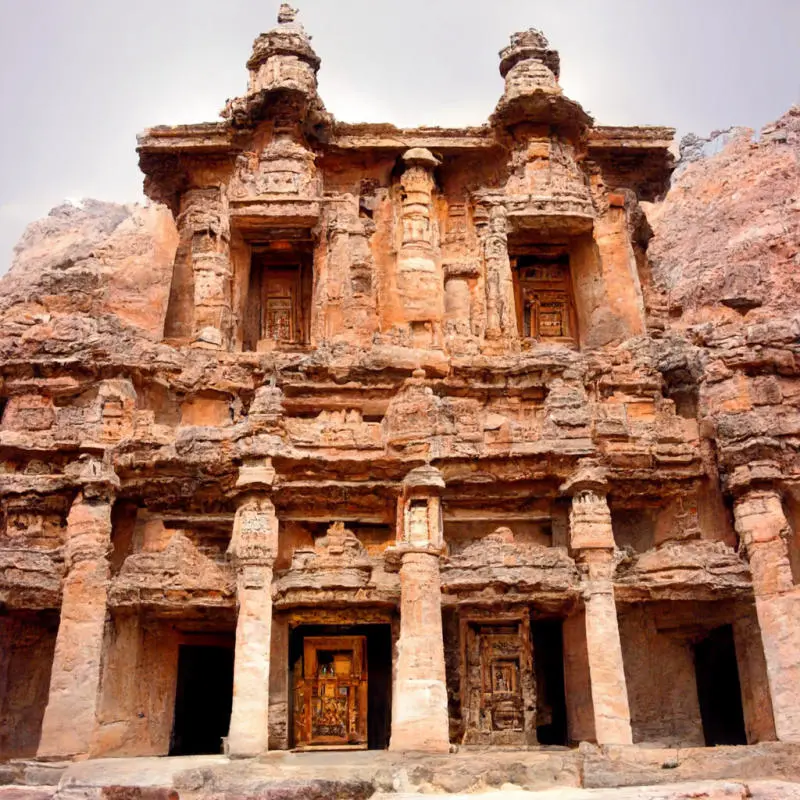 Kỳ quan thế giới hiện đại th&agrave;nh phố Petra Jordan cổ k&iacute;nh 6