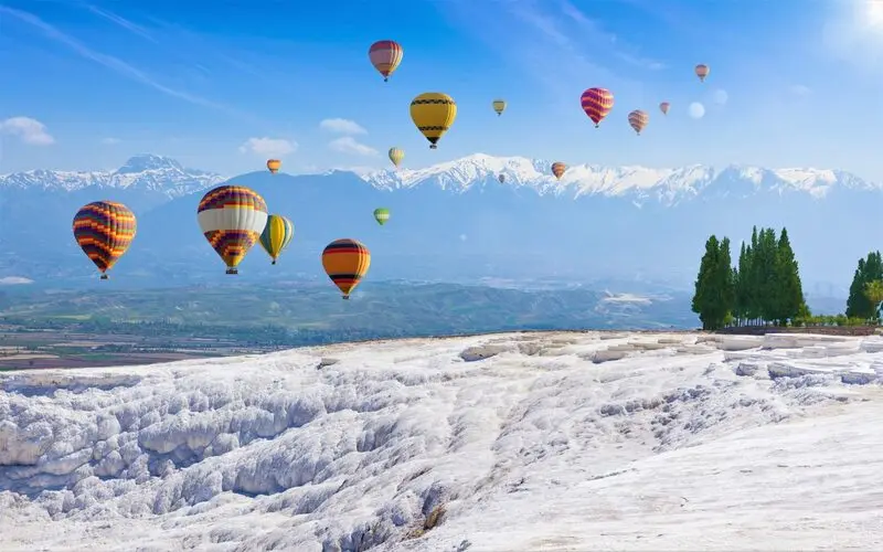 Pamukkale: Lâu đài bông bên vách đá trắng ở Thổ Nhĩ Kỳ 7