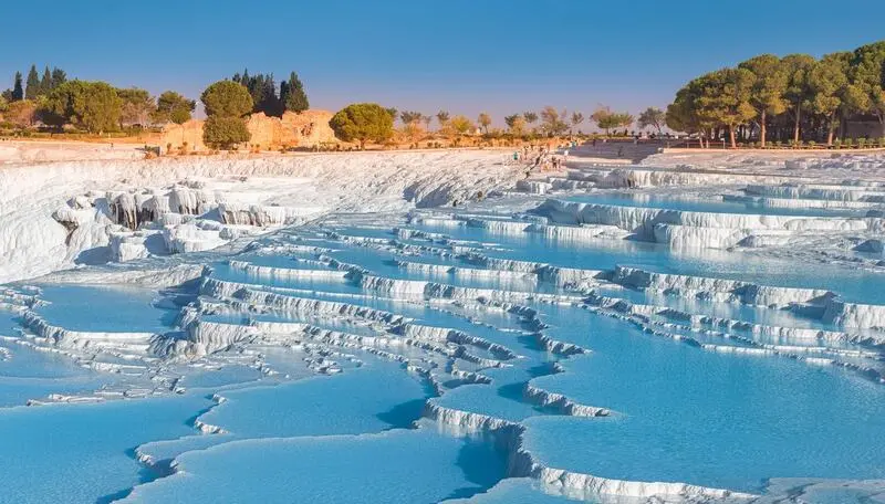 Pamukkale: Lâu đài bông bên vách đá trắng ở Thổ Nhĩ Kỳ 4
