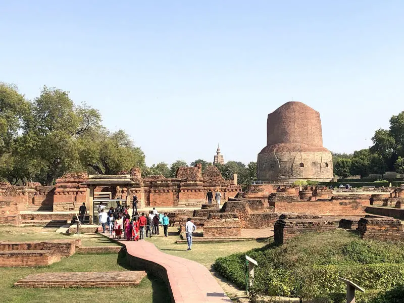 Th&aacute;nh địa Phật gi&aacute;o Vườn Lộc Uyển Sarnath tại Ấn Độ 4