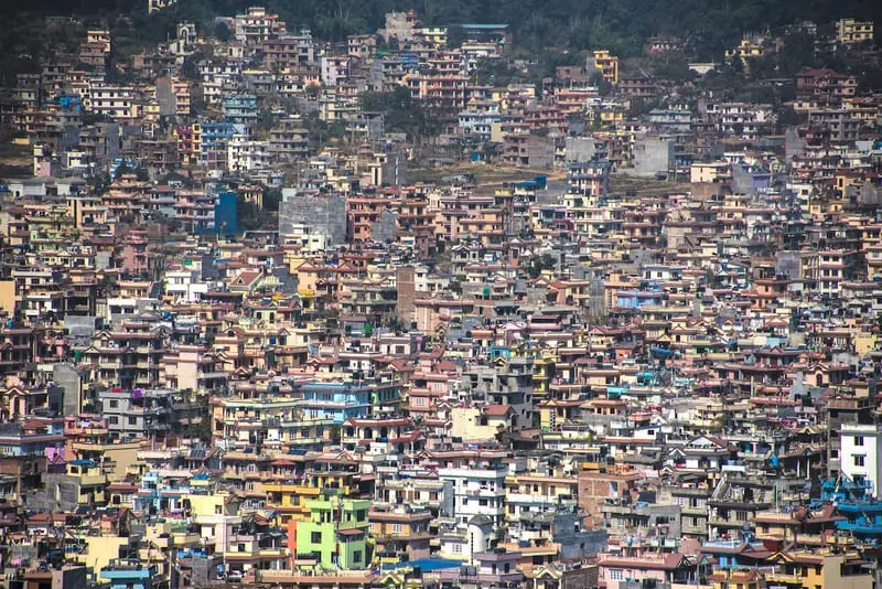 Thủ đ&ocirc; Kathmandu Nepal linh thi&ecirc;ng b&ecirc;n tiếng kinh cầu 5