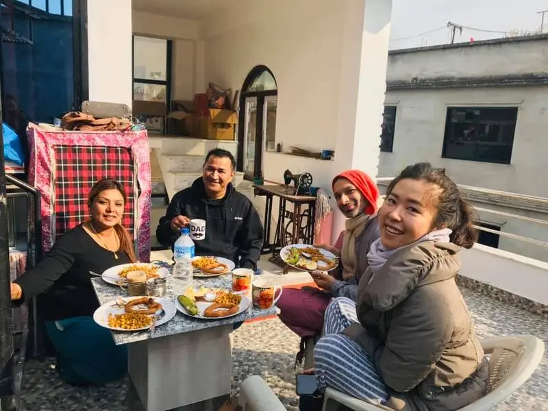 Thủ đ&ocirc; Kathmandu Nepal linh thi&ecirc;ng b&ecirc;n tiếng kinh cầu 15