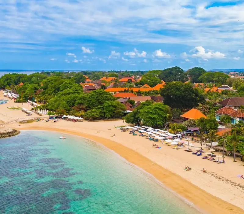 Cuối tuần vi vu bãi biển Sanur tận hưởng kỳ nghỉ tuyệt vời