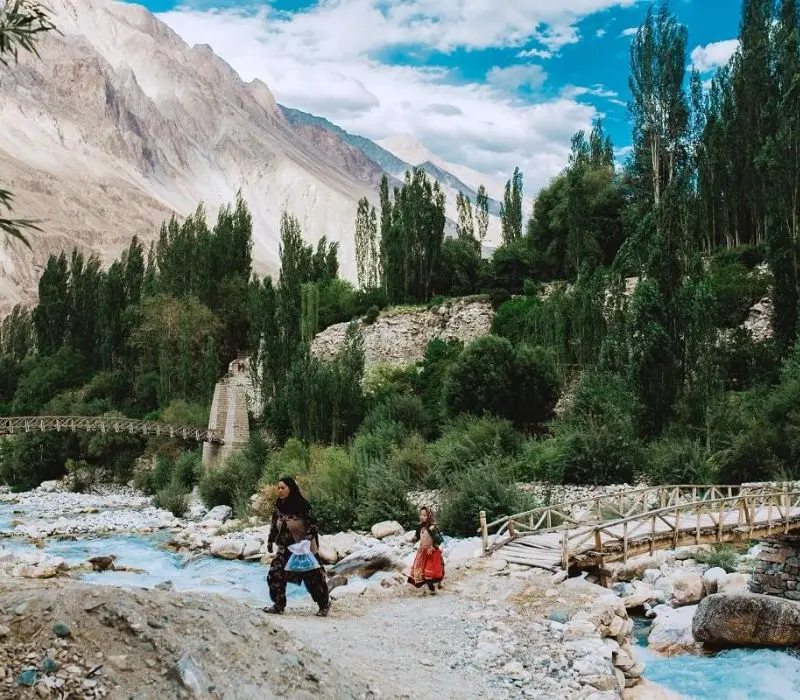 Làng Turtuk Ladakh yên bình ở miền biên giới Ấn Độ