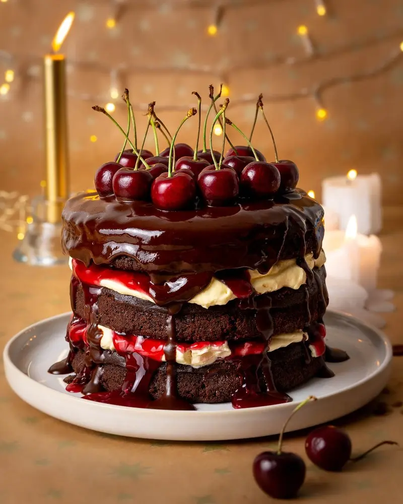 B&aacute;nh Black Forest: Hương vị ngọt ng&agrave;o trứ danh nước Đức 5