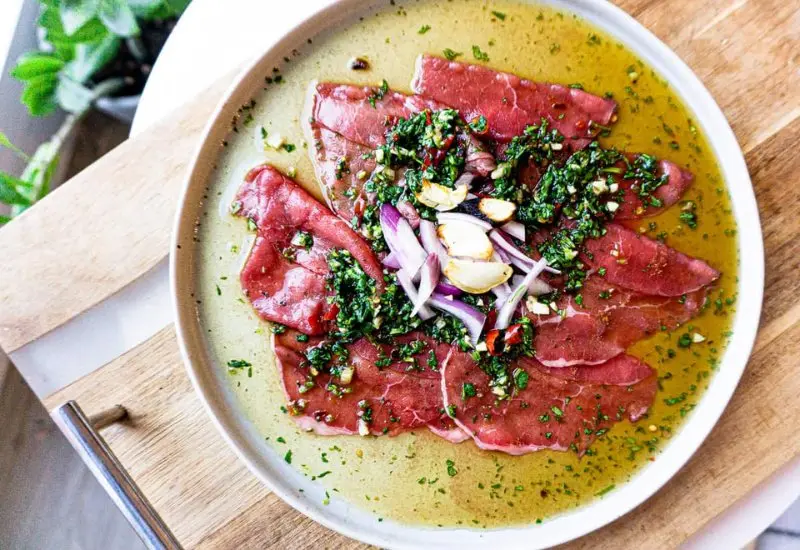 Carpaccio: M&oacute;n ăn khai vị truyền thống nổi tiếng của &Yacute; 13