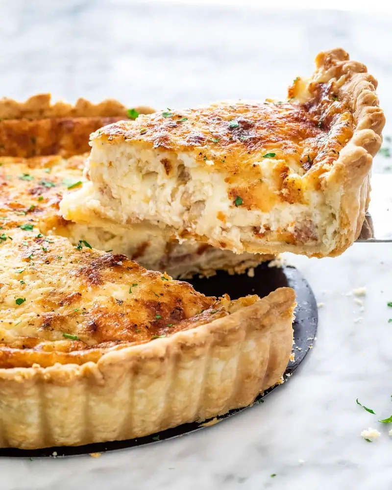 Quiche Lorraine: B&aacute;nh tart mặn trứ danh v&ugrave;ng Lorraine, Ph&aacute;p 4