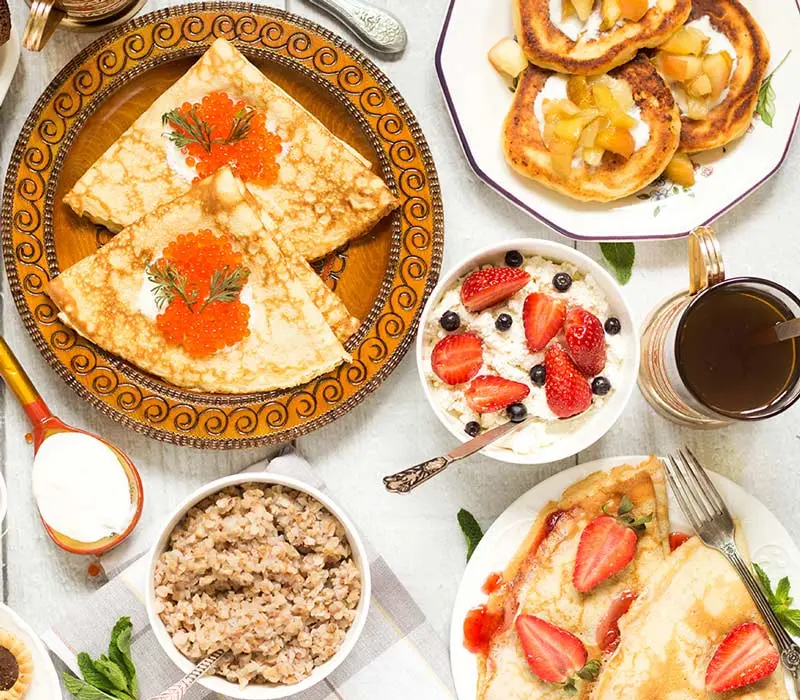 Tinh hoa ẩm thực Nga với những món ăn đặc trưng xứ lạnh