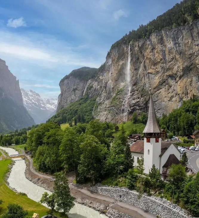 Check in l&agrave;ng Lauterbrunnen Thụy Sĩ thơ mộng, đẹp đắm say 6