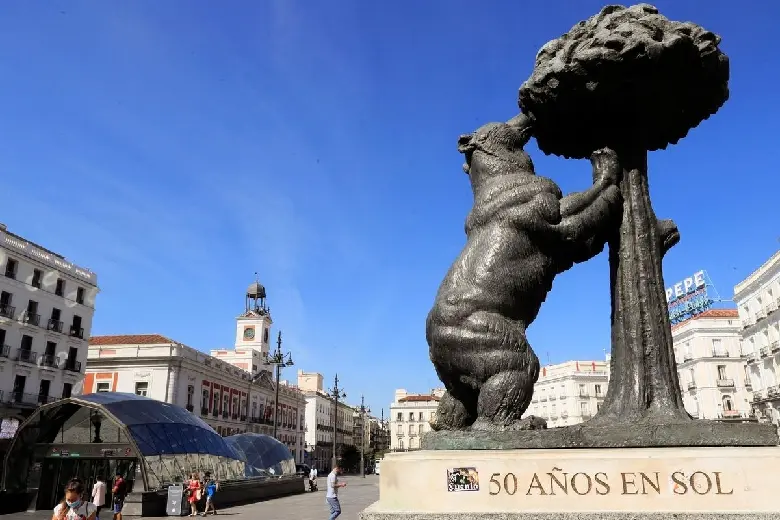 Quảng trường Puerta del Sol: Tr&aacute;i tim s&ocirc;i động của Madrid 4