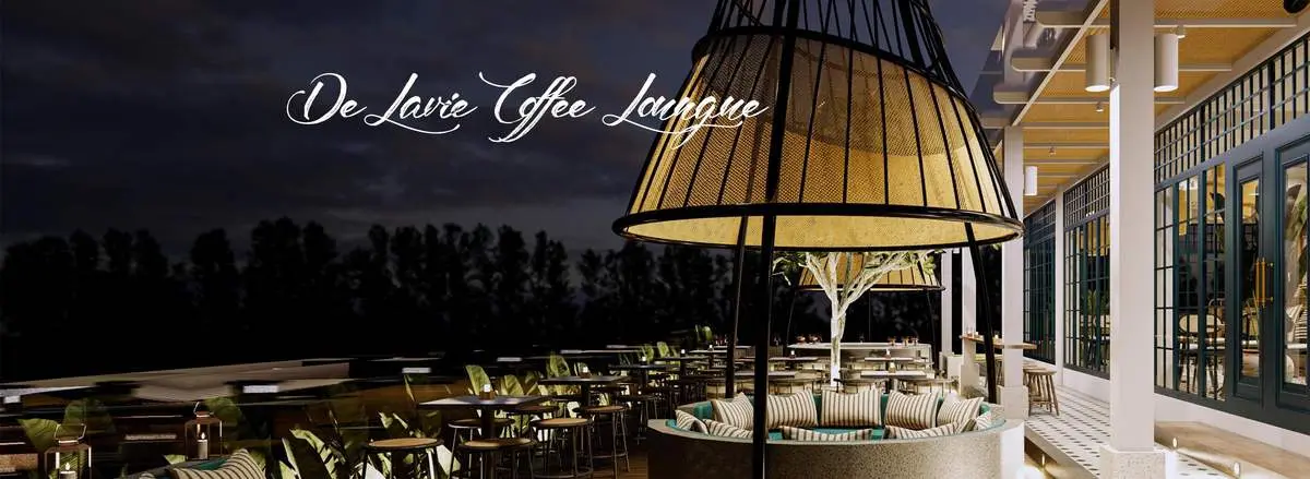 De Lavie Coffee Lounge Côn Đảo với không gian sân thượng đẹp mê hồn
