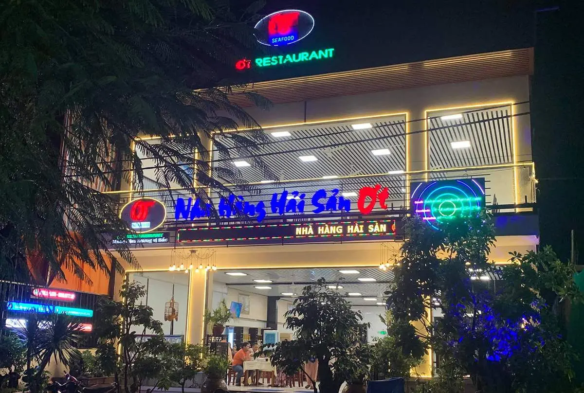 Nhà hàng hải sản Ớt Côn Đảo với thực đơn đa dạng đầy hấp dẫn