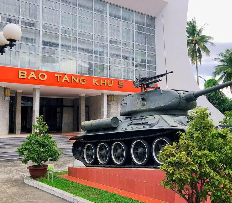Bảo tàng Quân khu 5 Đà Nẵng nơi lưu giữ ký ức hào hùng