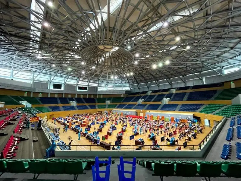 Cung Thể thao Ti&ecirc;n Sơn: C&ocirc;ng tr&igrave;nh kiến tr&uacute;c h&igrave;nh đĩa bay Đ&agrave; Nẵng 5