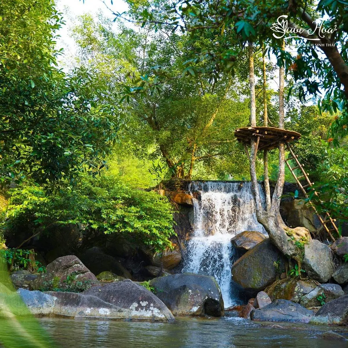 Khu du lịch Suối Hoa Đ&agrave; Nẵng - Chốn nghỉ dưỡng b&igrave;nh y&ecirc;n 8