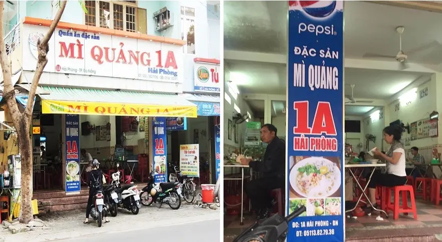 Gh&eacute; lại thưởng thức m&igrave; Quảng số 1A Hải Ph&ograve;ng Đ&agrave; Nẵng &ndash; M&oacute;n ăn đại diện văn h&oacute;a ẩm thực miền Trung 2