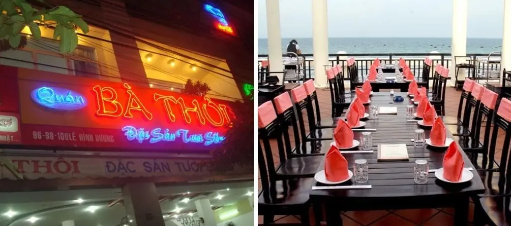 Oanh tạc Hải sản B&agrave; Th&ocirc;i Đ&agrave; Nẵng nổi tiếng v&agrave; l&acirc;u đời 2