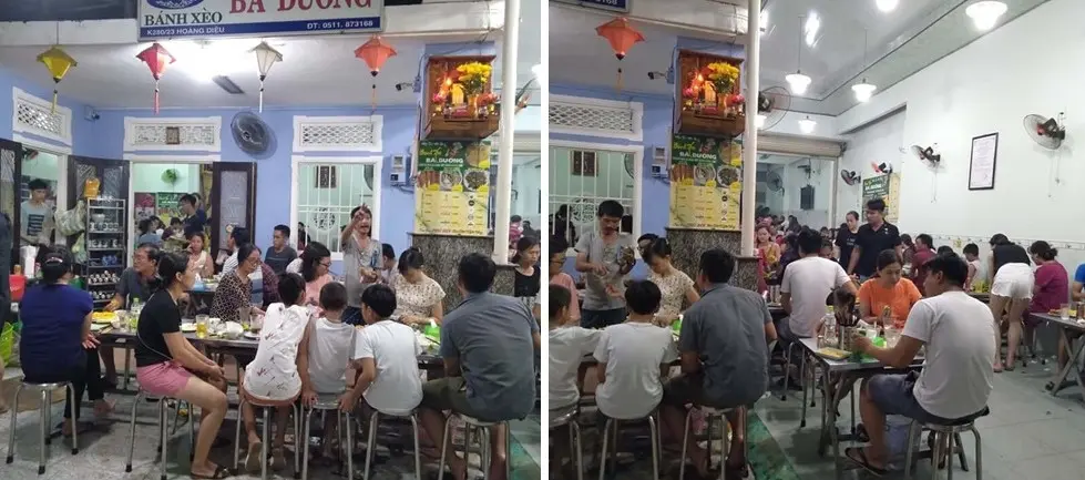 Thỏa m&atilde;n với b&aacute;nh x&egrave;o B&agrave; Dưỡng ngon nhất Đ&agrave; Nẵng 2