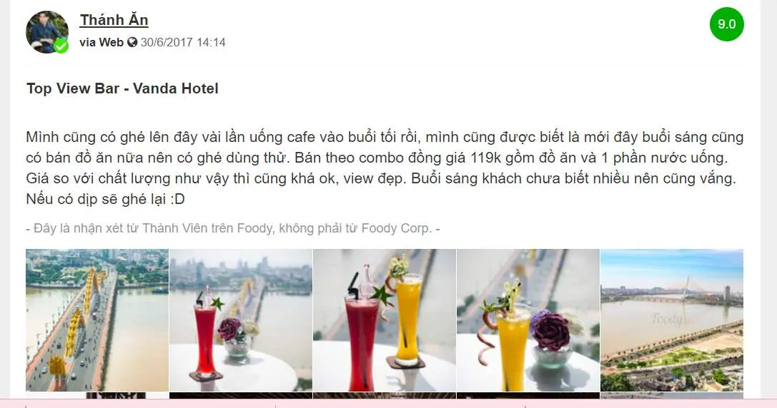 Top View Bar Da Nang - Điểm nh&igrave;n ngắm to&agrave;n th&agrave;nh phố từ tr&ecirc;n cao 8