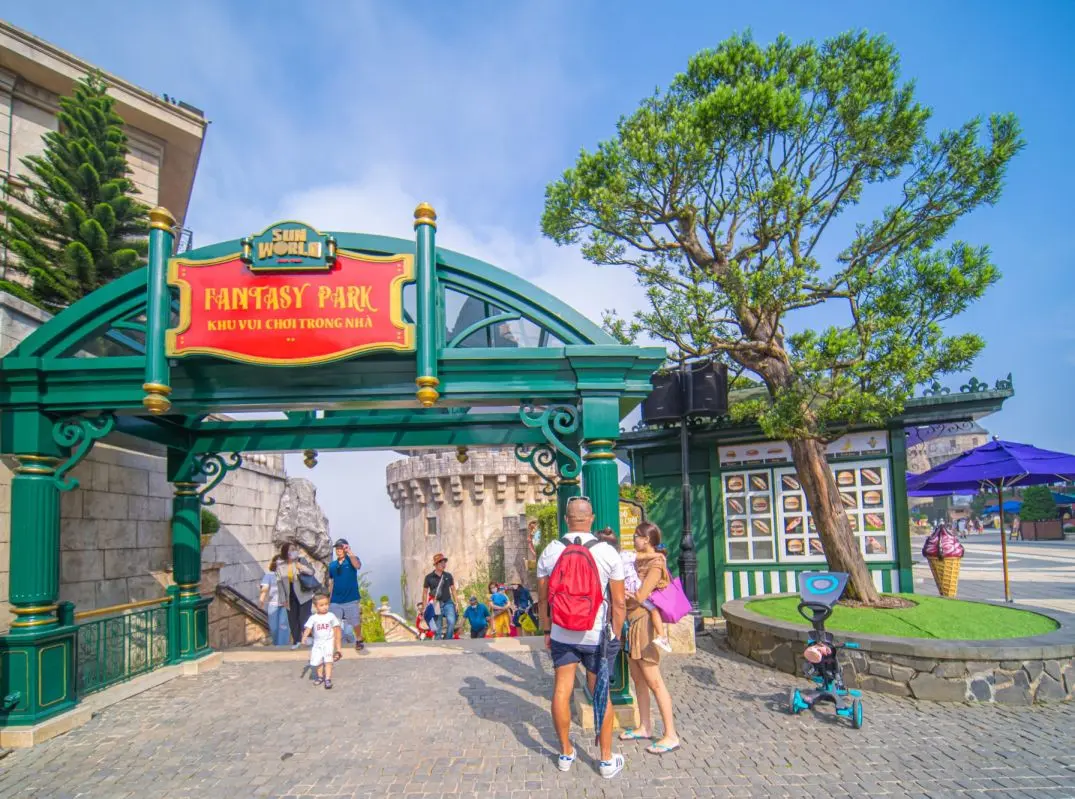 Ph&aacute; đảo khu vui chơi Fantasy Park B&agrave; N&agrave; Hills từ A đến Z 4