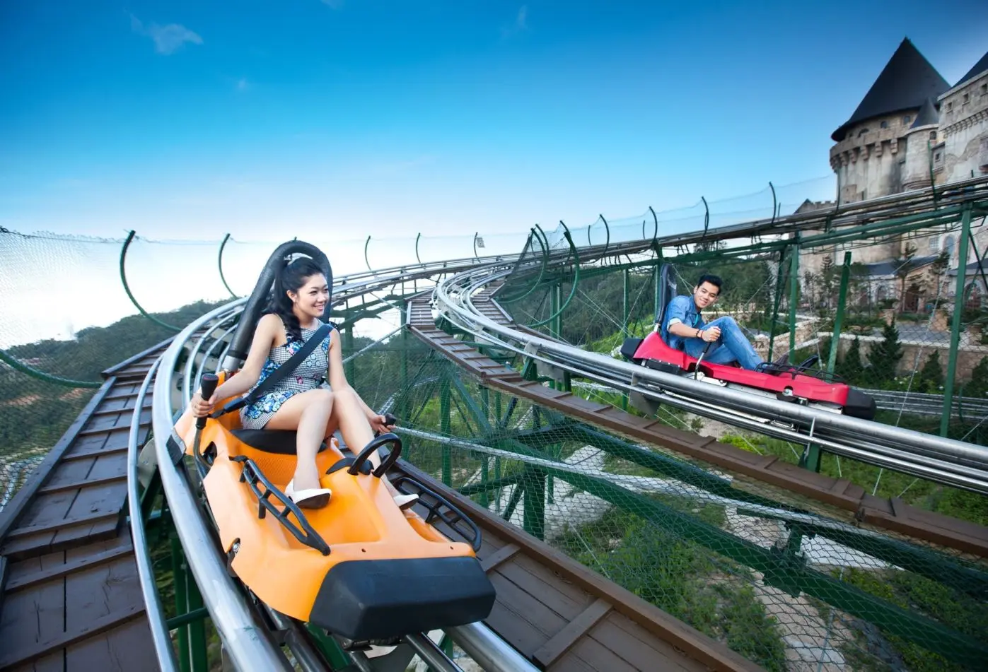 Ph&aacute; đảo khu vui chơi Fantasy Park B&agrave; N&agrave; Hills từ A đến Z 11