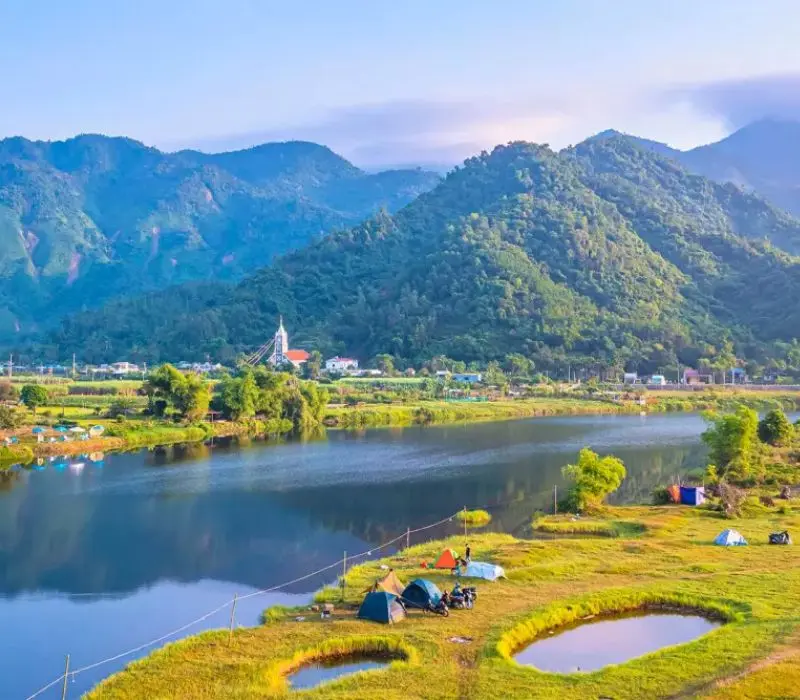 S&ocirc;ng Cu Đ&ecirc;, bức tranh sơn thủy hữu t&igrave;nh giữa l&ograve;ng Đ&agrave; Nẵng 5