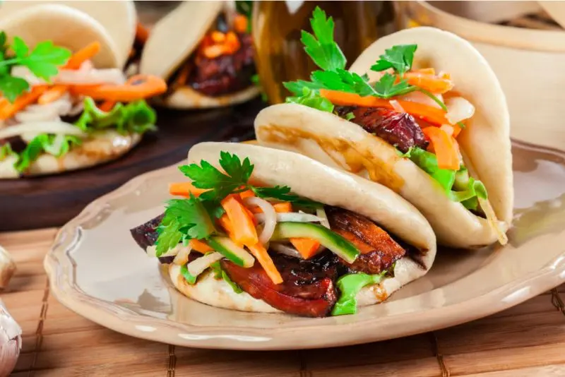 B&aacute;nh bao kẹp Đ&agrave;i Bắc với hương vị thơm ngon, lạ miệng 2